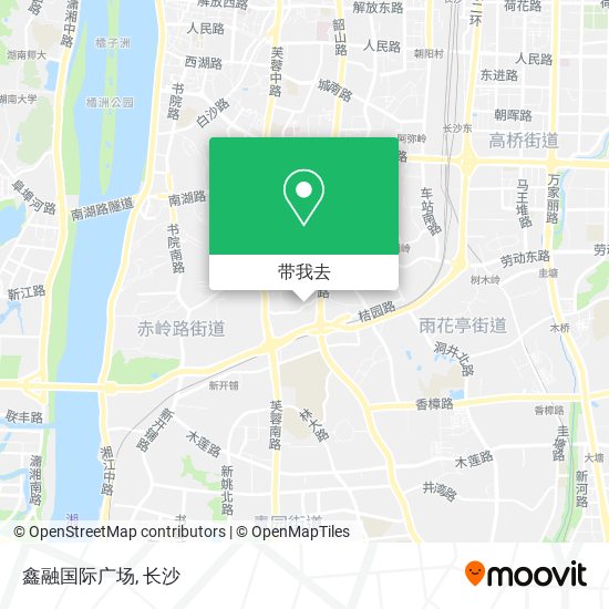 鑫融国际广场地图