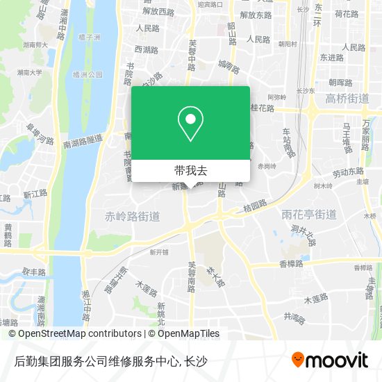 后勤集团服务公司维修服务中心地图