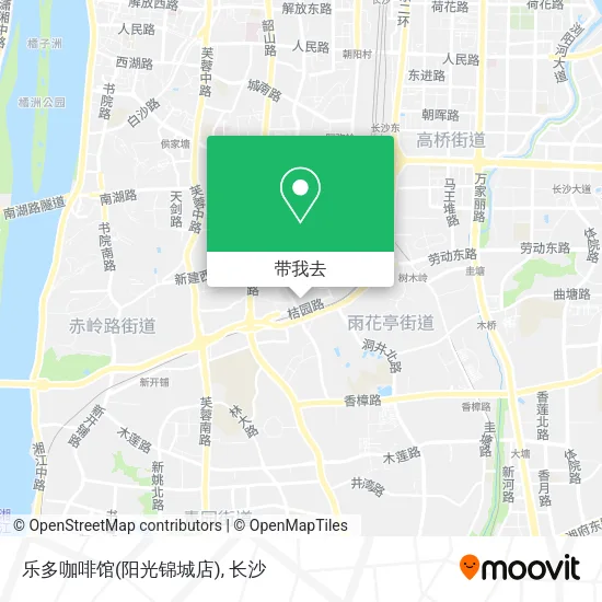 乐多咖啡馆(阳光锦城店)地图