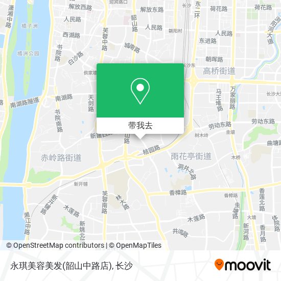 永琪美容美发(韶山中路店)地图