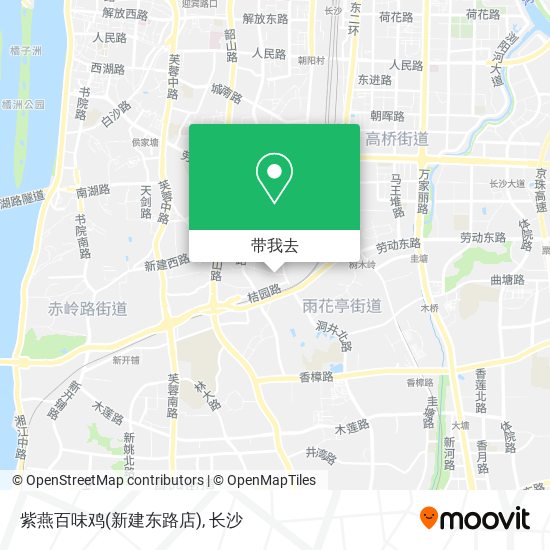 紫燕百味鸡(新建东路店)地图