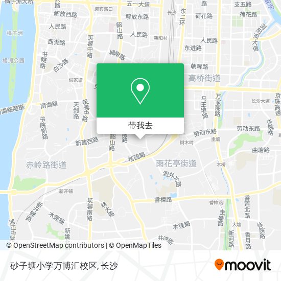 砂子塘小学万博汇校区地图