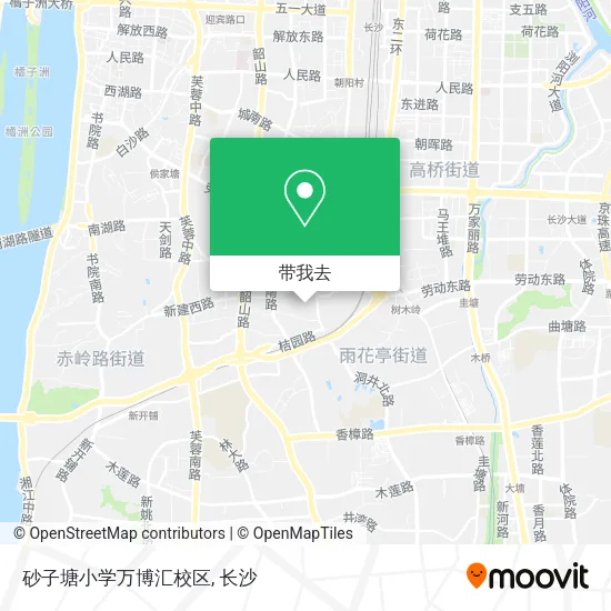 砂子塘小学万博汇校区地图