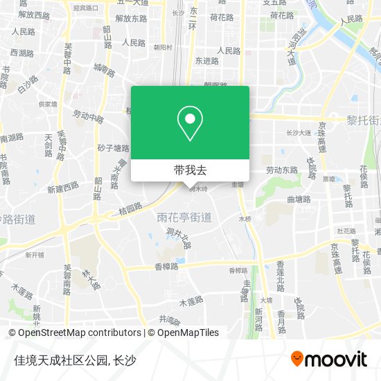 佳境天成社区公园地图