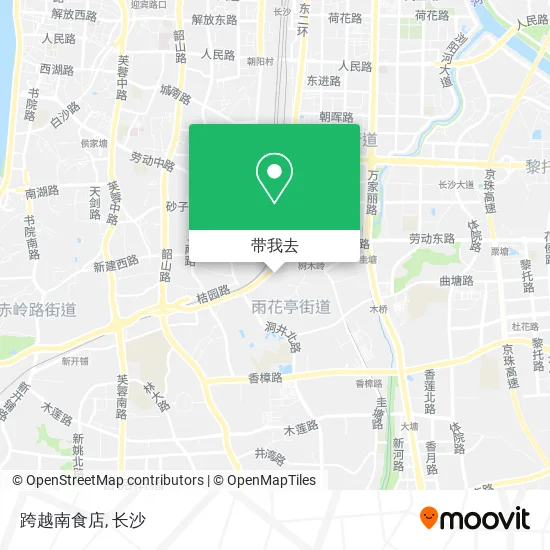 跨越南食店地图