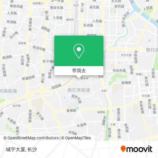 城宇大厦地图