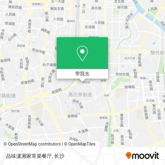 品味潇湘家常菜餐厅地图