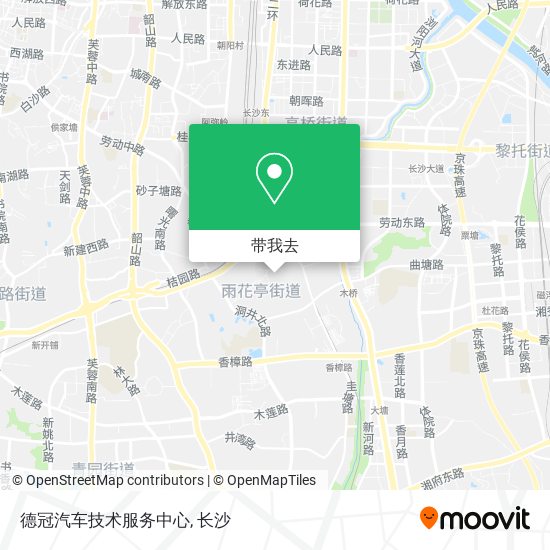 德冠汽车技术服务中心地图