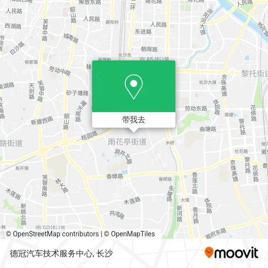 德冠汽车技术服务中心地图