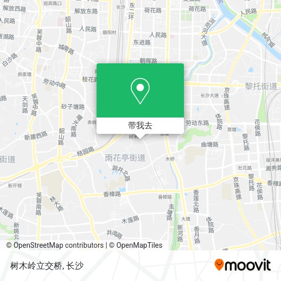 树木岭立交桥地图