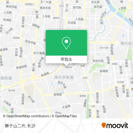狮子山二片地图