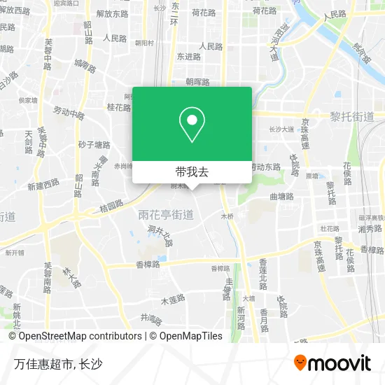 万佳惠超市地图