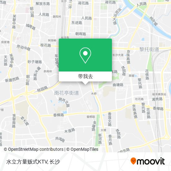 水立方量贩式KTV地图