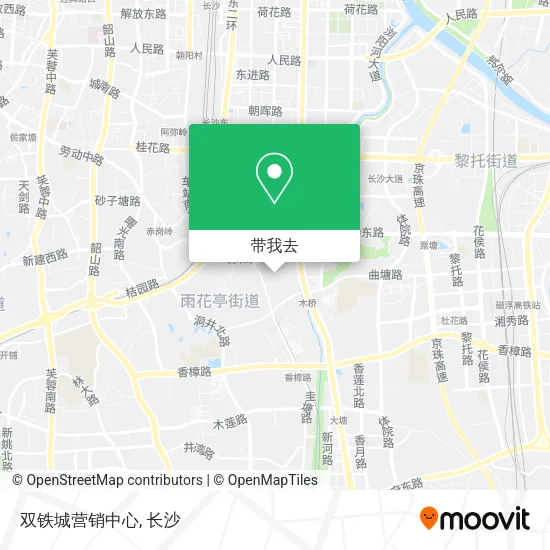 双铁城营销中心地图