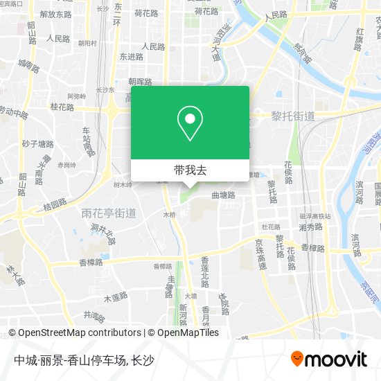 中城·丽景-香山停车场地图
