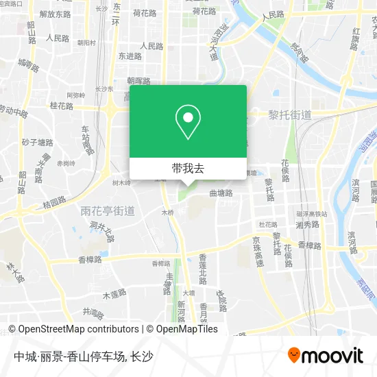 中城·丽景-香山停车场地图