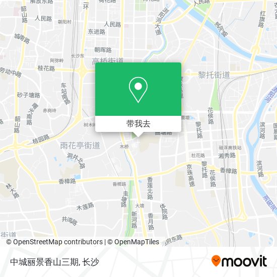 中城丽景香山三期地图