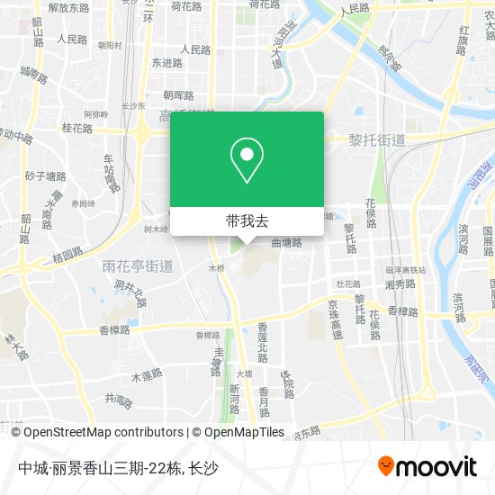 中城·丽景香山三期-22栋地图