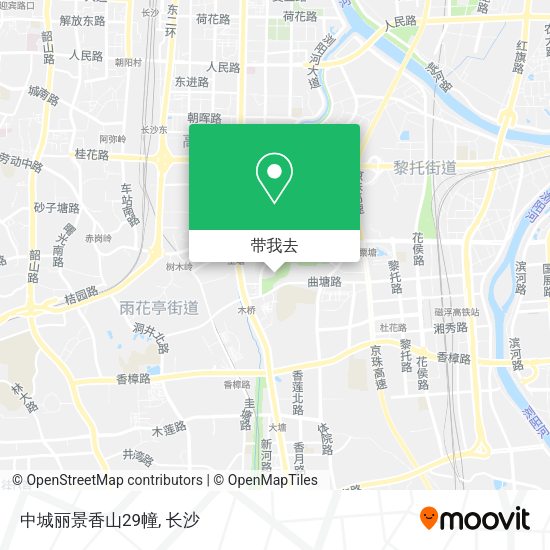 中城丽景香山29幢地图