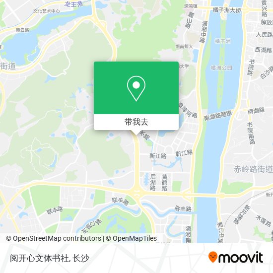 阅开心文体书社地图