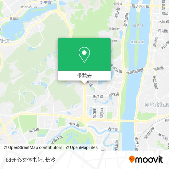 阅开心文体书社地图