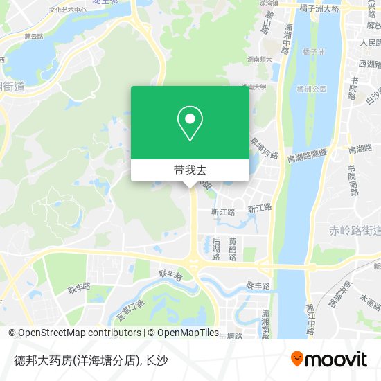 德邦大药房(洋海塘分店)地图