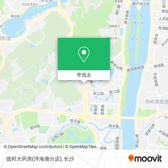 德邦大药房(洋海塘分店)地图