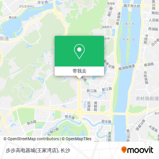 步步高电器城(王家湾店)地图