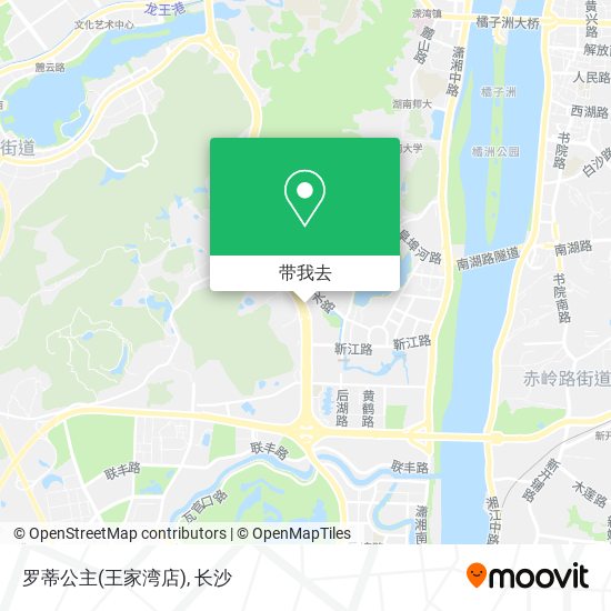 罗蒂公主(王家湾店)地图