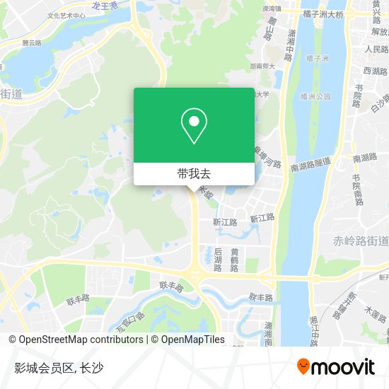 影城会员区地图