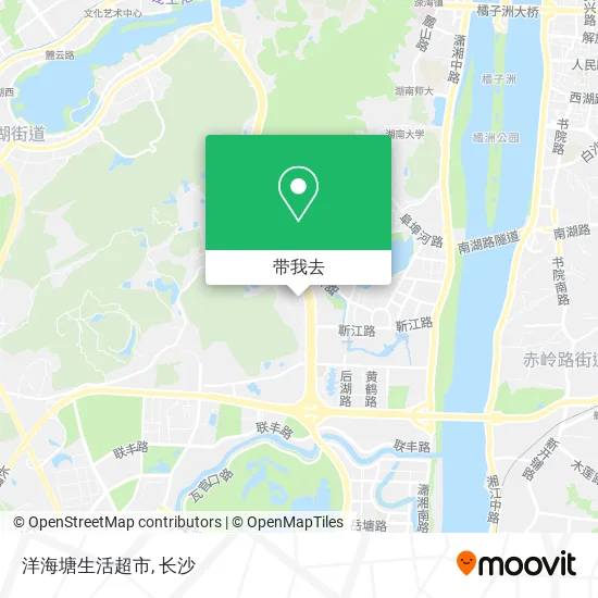 洋海塘生活超市地图