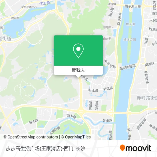 步步高生活广场(王家湾店)-西门地图