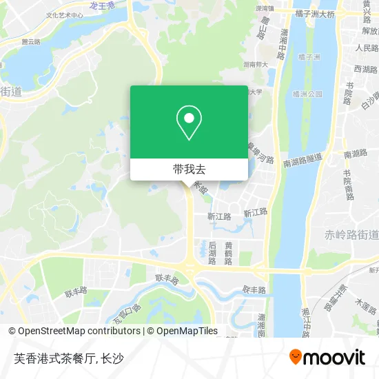 芙香港式茶餐厅地图