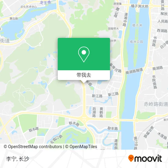 李宁地图