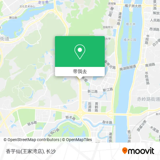 香芋仙(王家湾店)地图