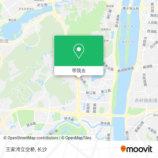 王家湾立交桥地图