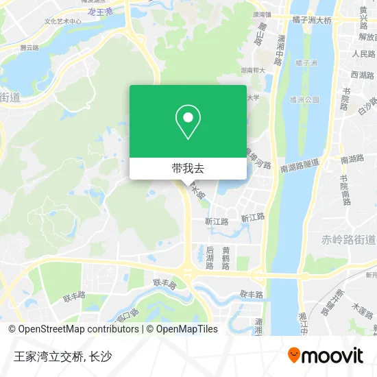 王家湾立交桥地图