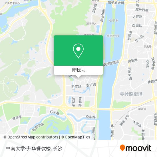 中南大学-升华餐饮楼地图