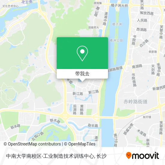 中南大学南校区-工业制造技术训练中心地图