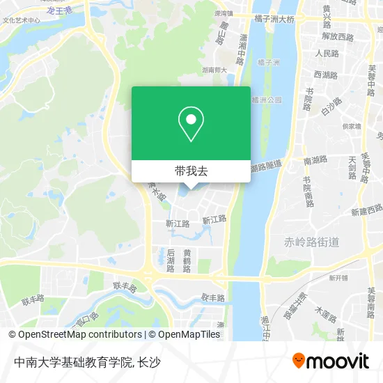 中南大学基础教育学院地图