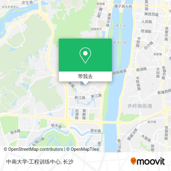 中南大学-工程训练中心地图
