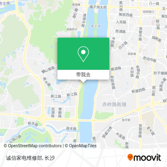 诚信家电维修部地图