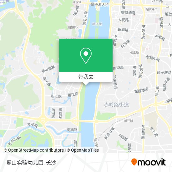 麓山实验幼儿园地图