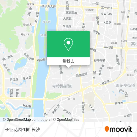 长征花园-1栋地图