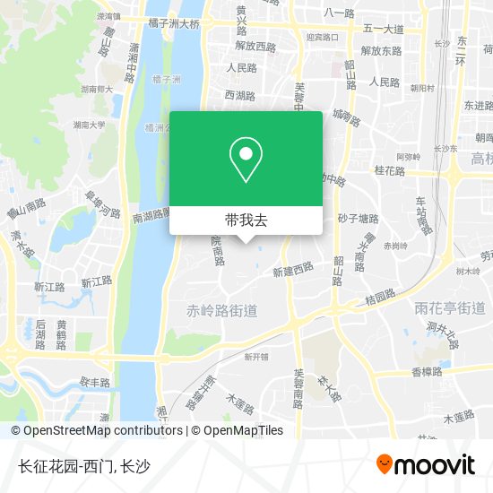 长征花园-西门地图