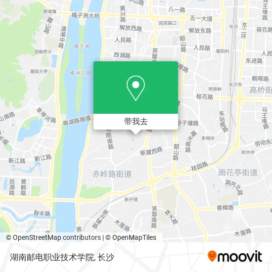 湖南邮电职业技术学院地图