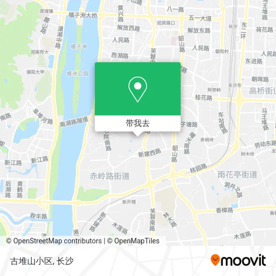古堆山小区地图