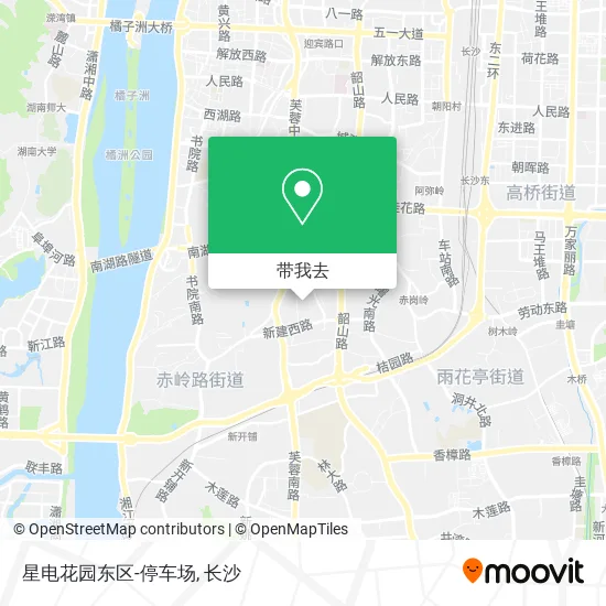 星电花园东区-停车场地图