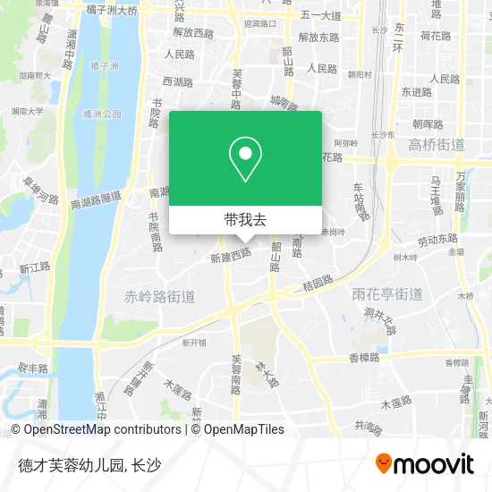 德才芙蓉幼儿园地图