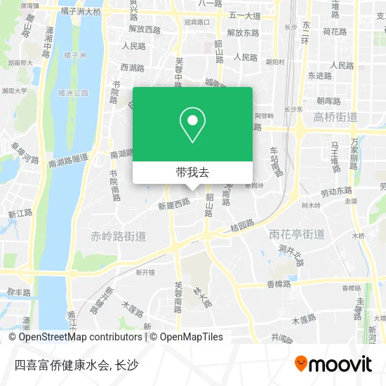 四喜富侨健康水会地图